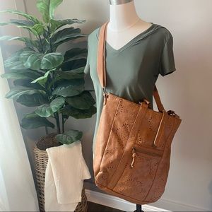 Brown, Leather Crossbody 👜